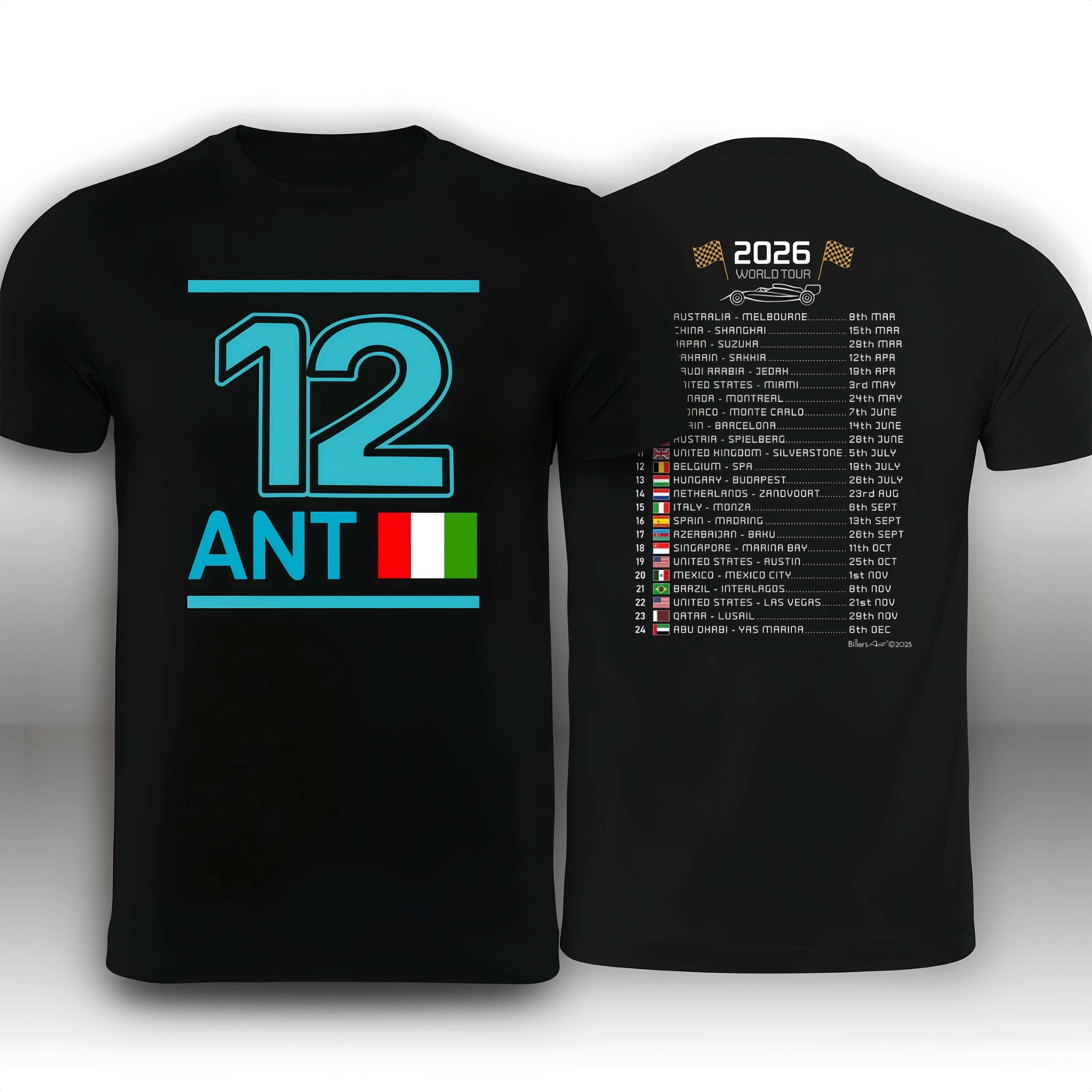 Kimi Antonelli #12 Team Brand  - Streetwear Brands 2026 review and price