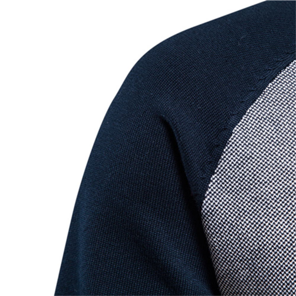 AIOPESON Spliced Cardigan Men  - Streetwear Brand Marketing review and price