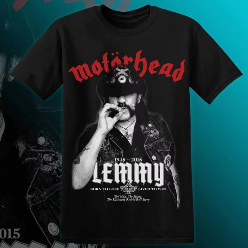 MOTÖRHEAD LEMMY T-Shirt Men Wo - Streetwear Brand Marketing review and price