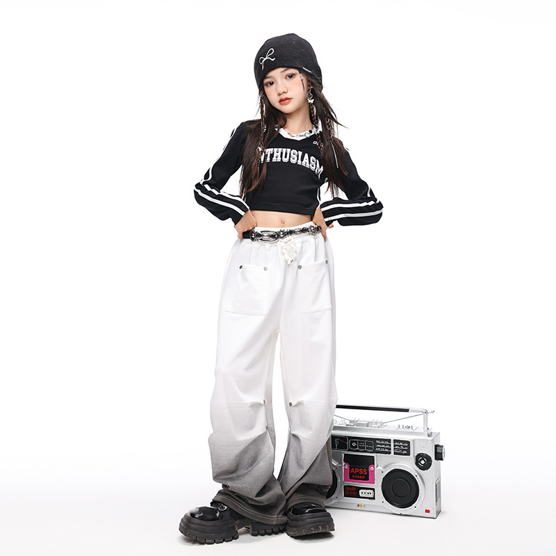 Kids Girls Hip Hop Brand Stree - Streetwear Brand Tracksuit review and price