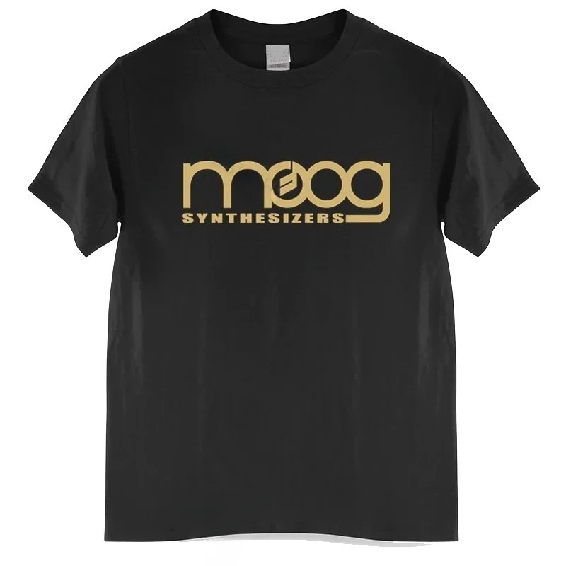 Moog Synthesizer Black Print T - Streetwear Brand Marketing review and price