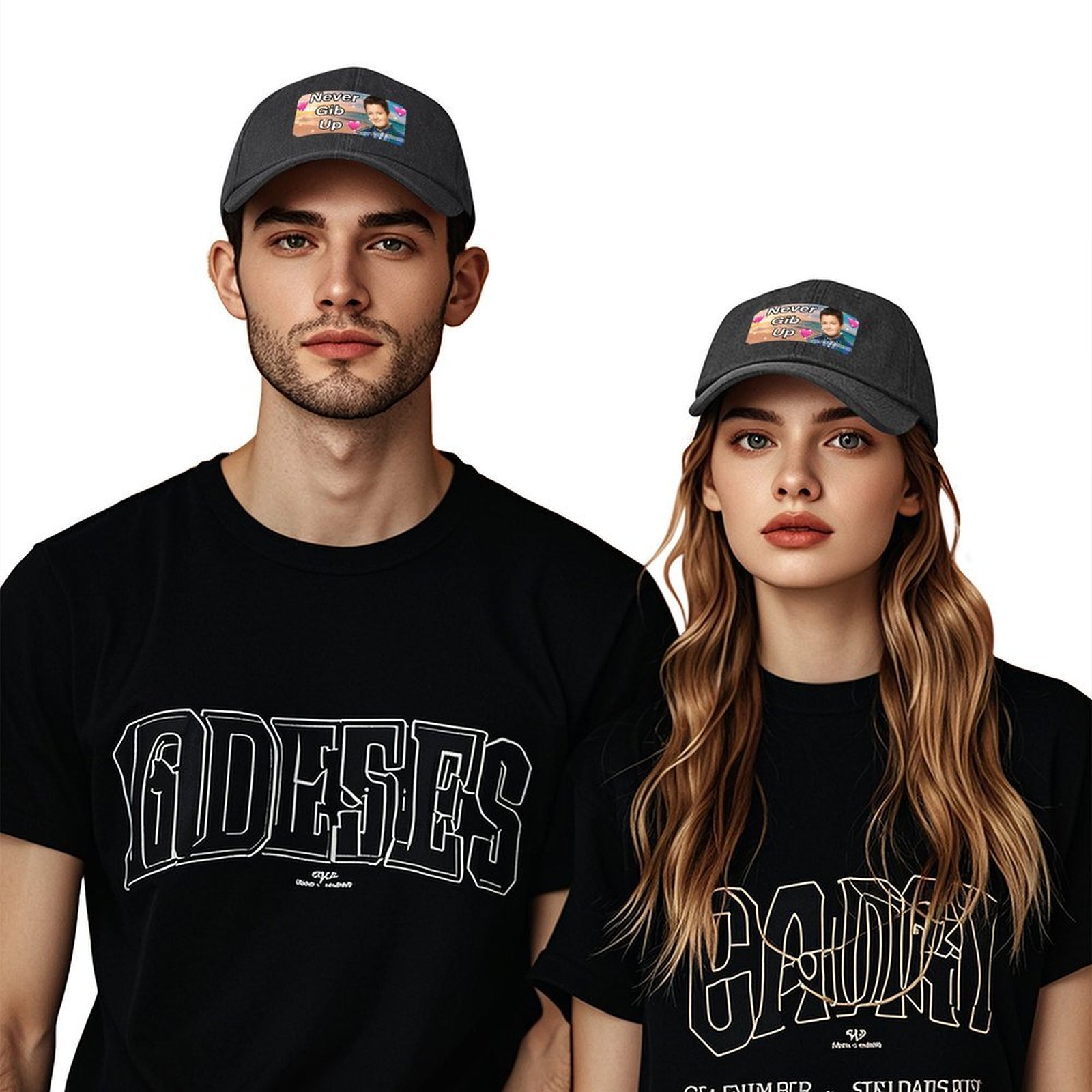 Never gib up bumper Sticker Ba - Cap Streetwear Brand review and price