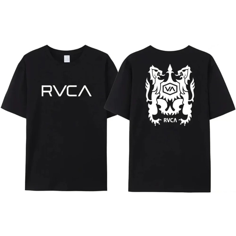 RVCA T Shirt Men Women Black T - Streetwear Brand Designs review and price