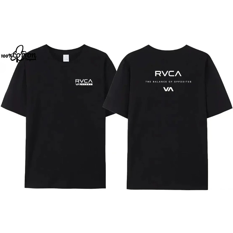 RVCA T Shirt Men Women Black T - Streetwear Brand Designs review and price